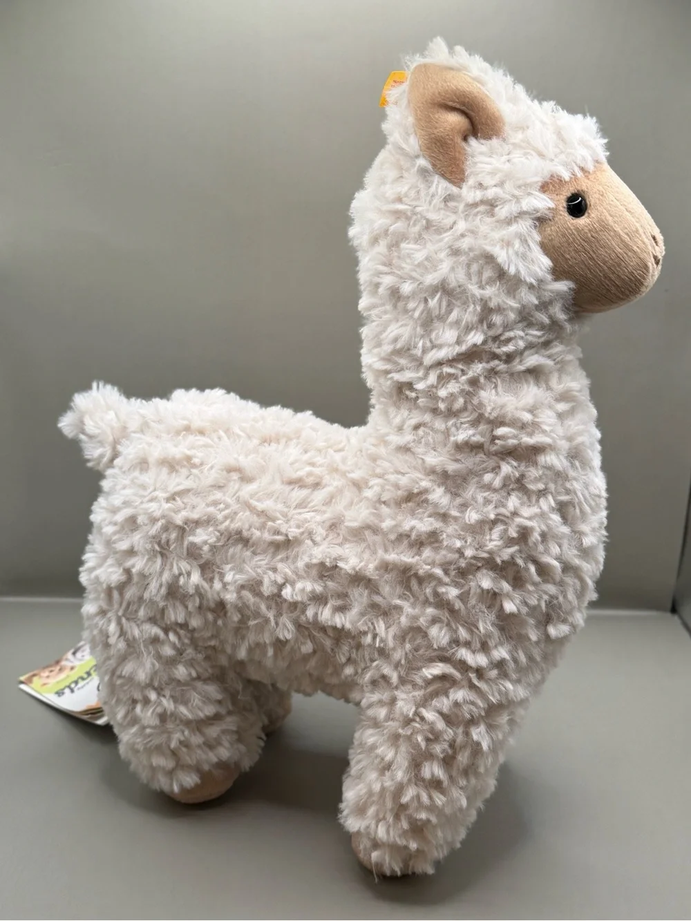 NWT Steiff Leandro Llama Plush Stuffed Animal Lovey